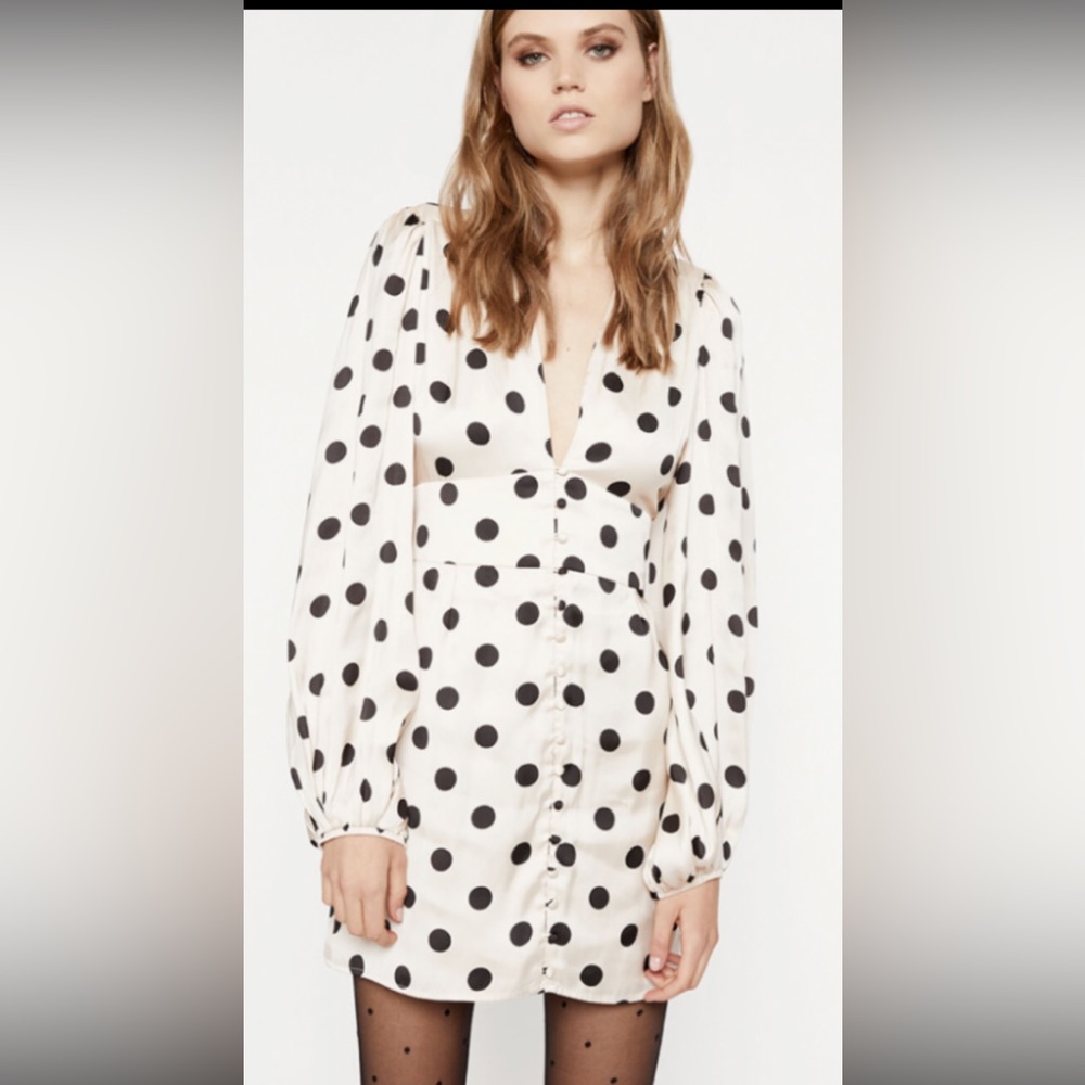 Bardot Spot Mini Dress